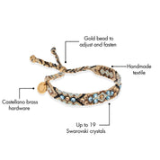 Be The Change - Friendship Bracelet - Beige
