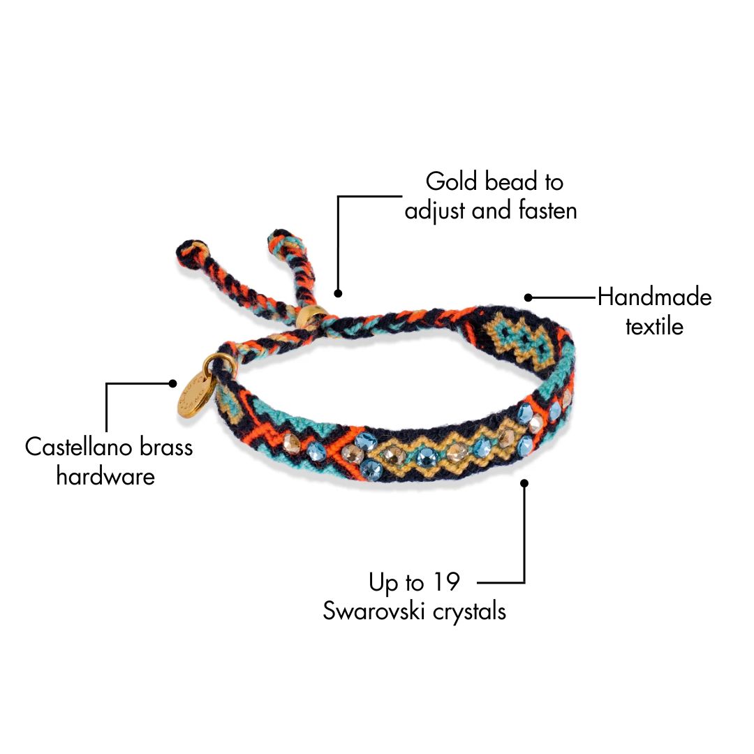 Be The Change - Friendship Bracelet - Blue Navy