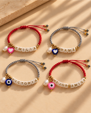 Red Personalized Bracelet – Make It Yours