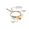 Kalepsu Wayuu bracelet - Blue