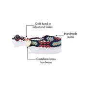 Social Impact Bracelet - Blue Navy