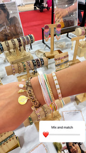 Miyuki Bracelet - Quartz