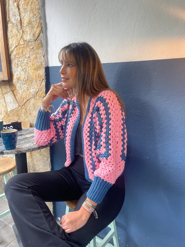 Amanecer Boreal - Crocheted Cardigan (pre-order)