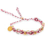 Free Spirit Bracelet with Rings - Vinotinto