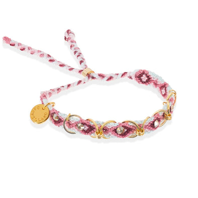 Free Spirit Bracelet with Rings - Rose