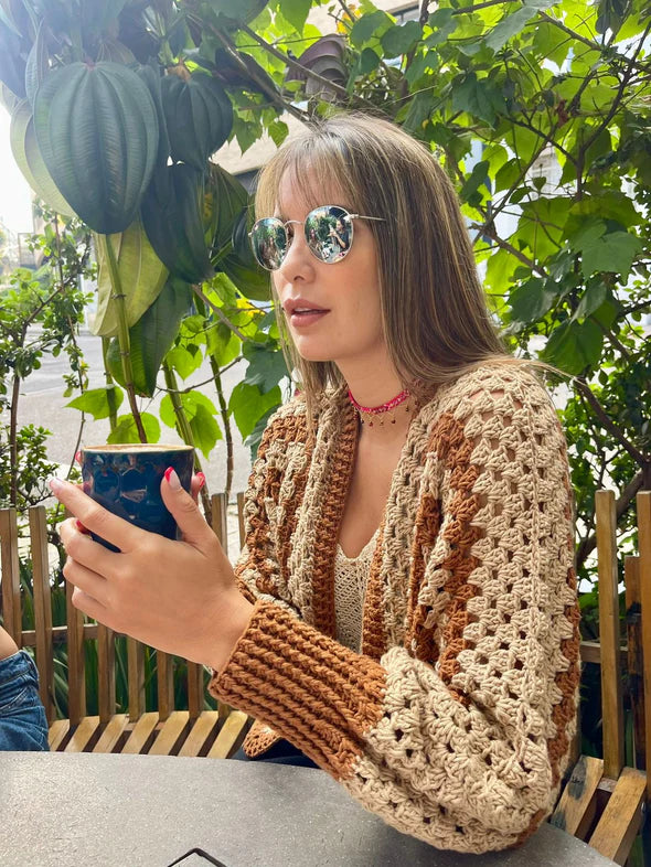 Tierra Serena - Crocheted Cardigan  (pre-order)