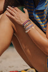 Wayuu Skinny bracelet -Berries