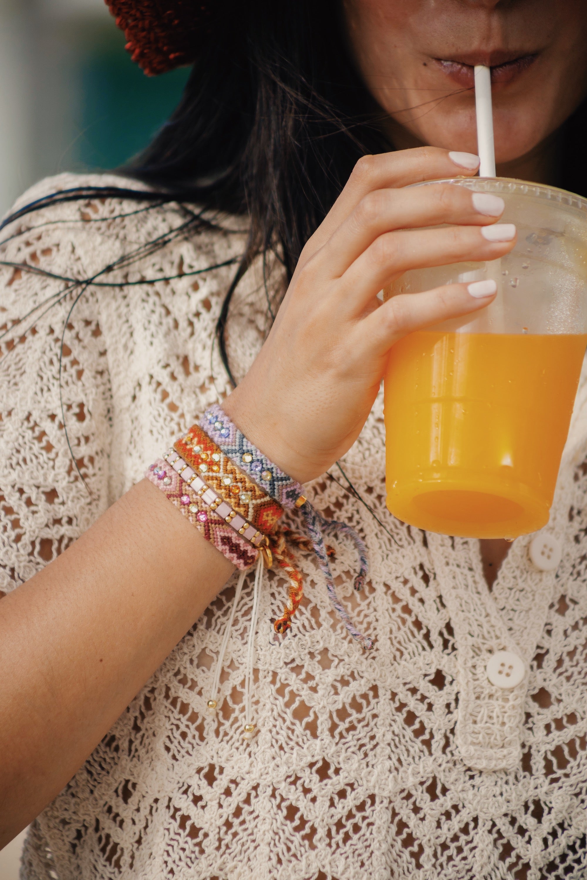Be The Change - Friendship Bracelet - Mimosa