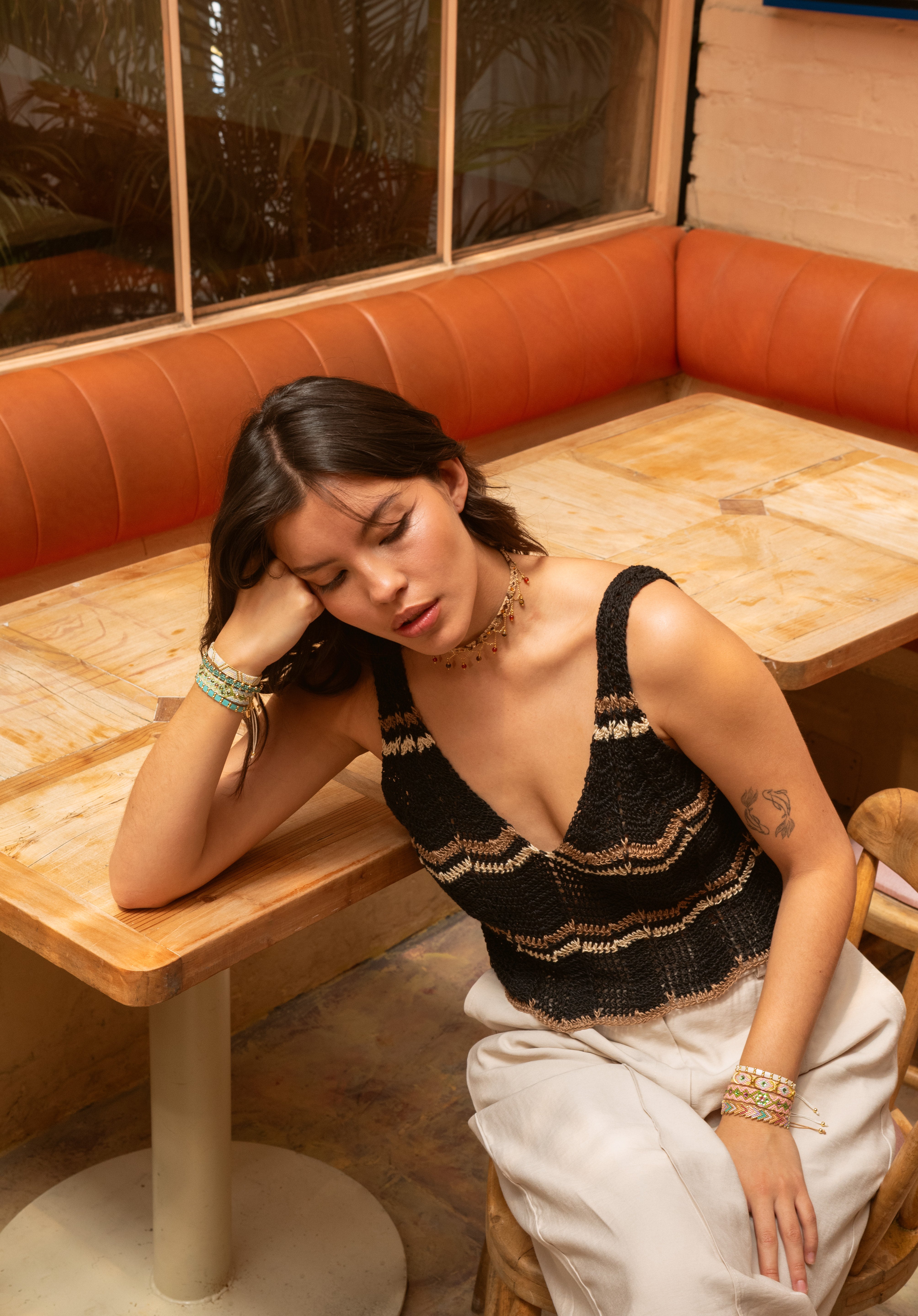 Be The Change bracelet- Sandia