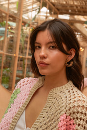 Hand Crochet Moon Light Cardigan - Adult