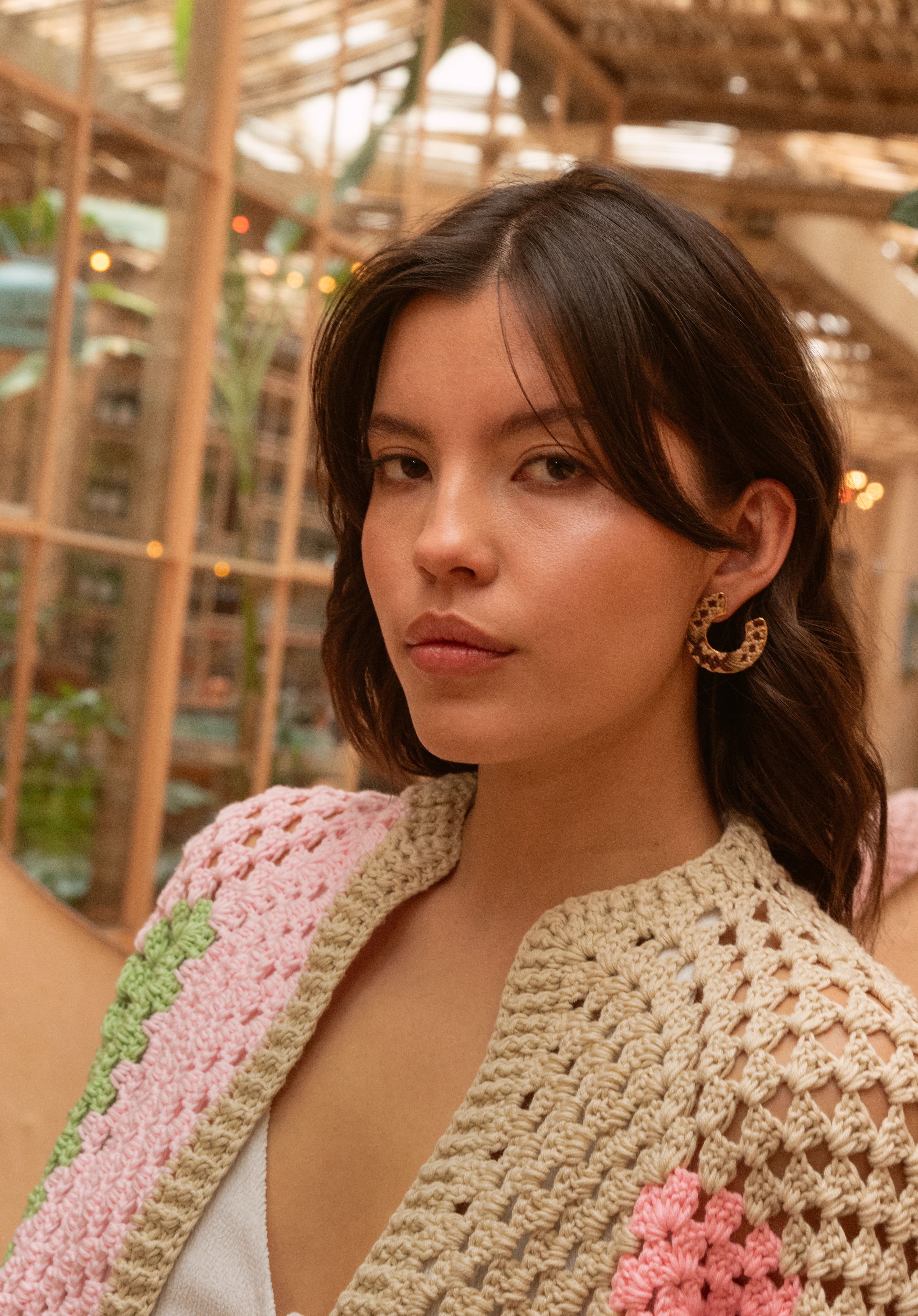 Hand Crochet Moon Light Cardigan - Adult