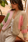 Hand Crochet Moon Light Cardigan - Adult