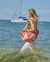 Maleiwa Tote Bag - Beige Pink (Pre order)