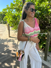 MAKKI MINI POUCH WITH POM POMS - SUSURROS