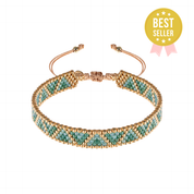 Sahara Miyuki Bracelet | Emerald