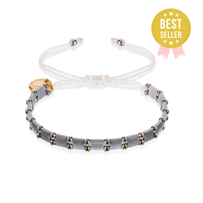 Miyuki Bracelet | Silver