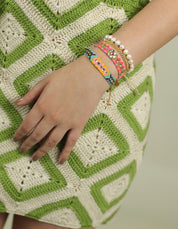 Perla Linda  Bracelet - Rainbow