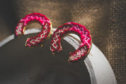 Wayuu Jolotsü  Earrings - Red