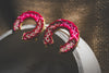 Wayuu Jolotsü  Earrings - Red