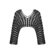 Crochet Cover Up - Black
