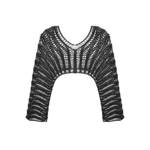 Crochet Cover Up - Black