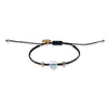 Macrame Swarovski Bracelet- Black