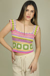 Crocheted Shirt - Limón