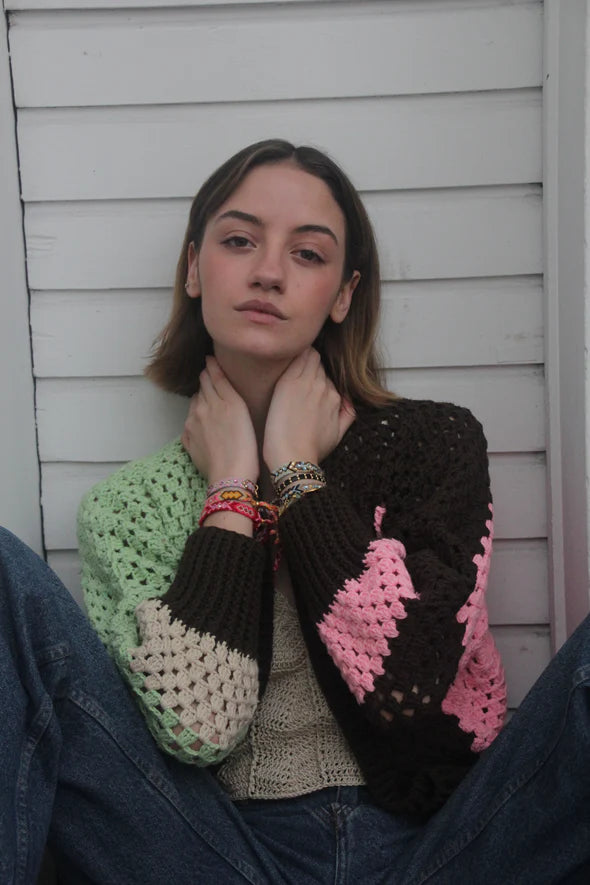 Mosaico Vital - Crocheted Cardigan (pre-order)