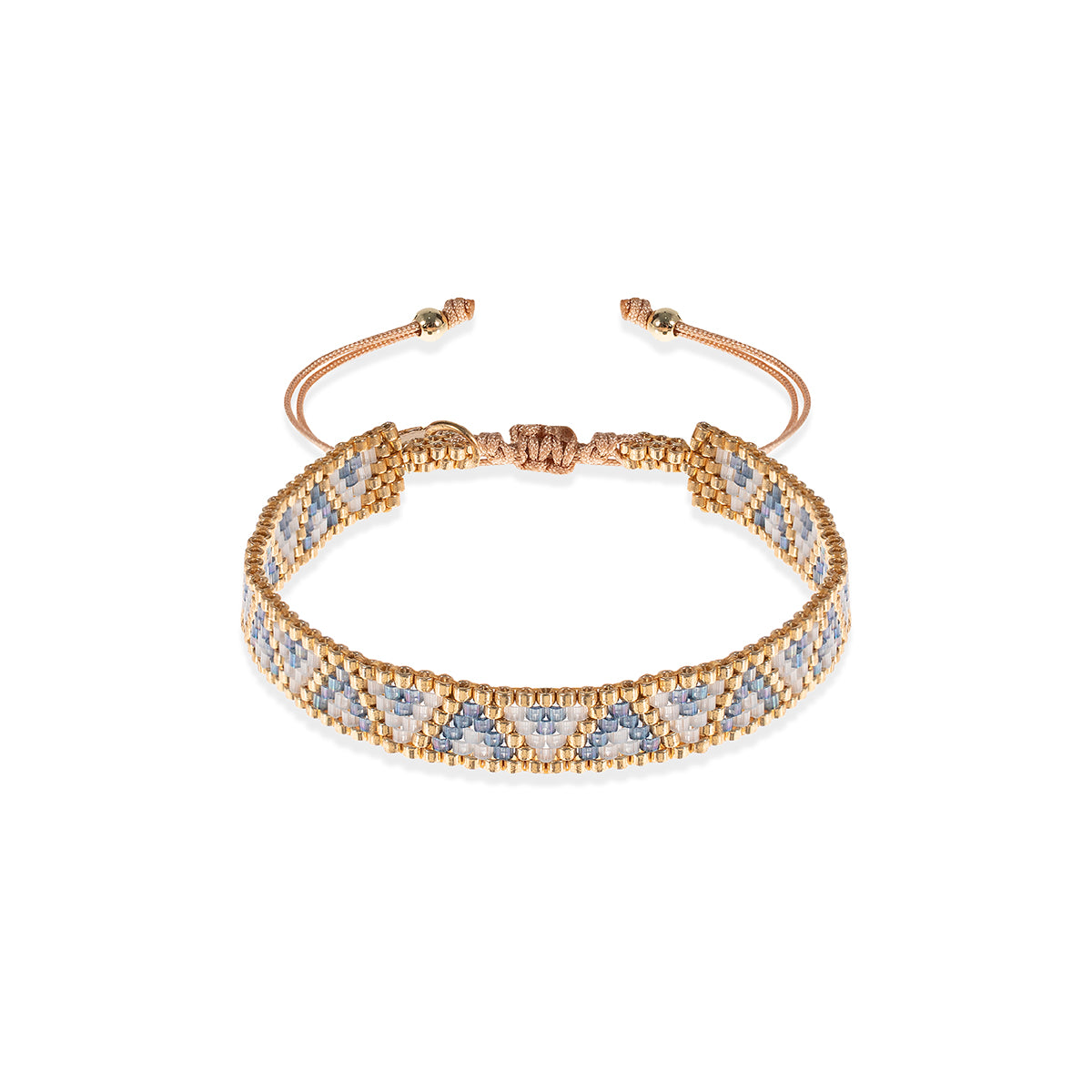 Sahara  Miyuki Bracelet- Sapphire