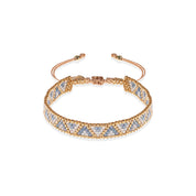 Sahara  Miyuki Bracelet- Sapphire
