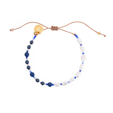 Pearls Bracelet  - Blue