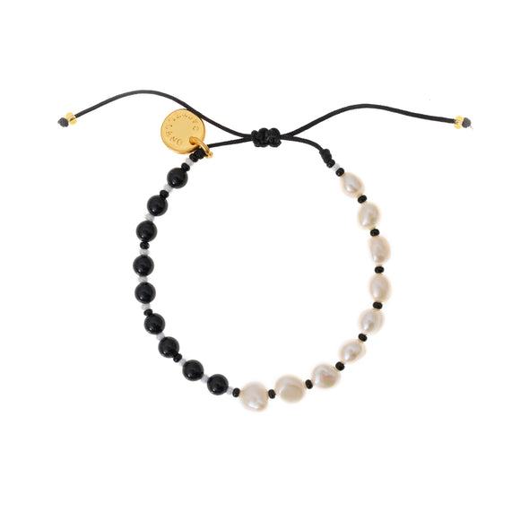 Pearls Bracelet  - Black