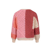 Hand Crochet Rose Cardigan - Adult