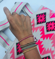 Set Gold Power Bracelets