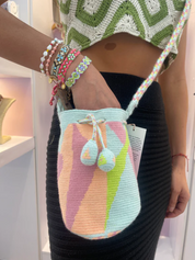 ISASHI MINI WAYUU BAG - Crema