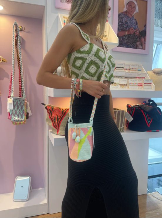 ISASHI MINI WAYUU BAG - Crema