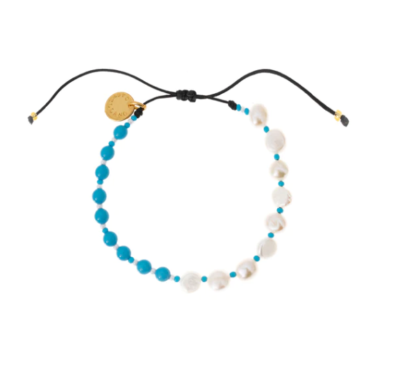 Perla Linda Bracelet  - Aqua