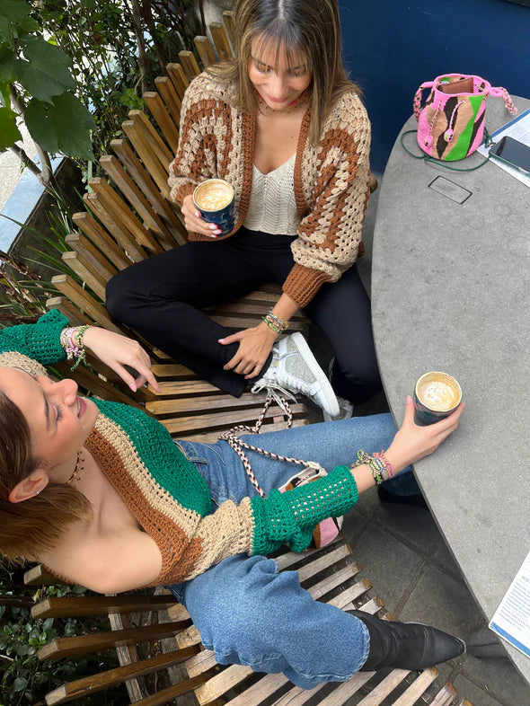 Tierra Serena - Crocheted Cardigan  (pre-order)