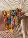 Wayuu Skinny bracelet - Vainilla