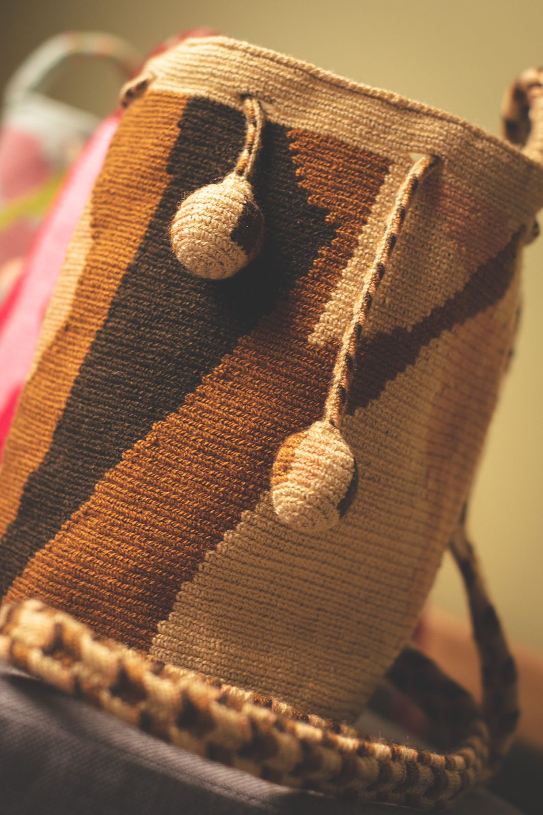 ISASHI MINI WAYUU BAG - Camel