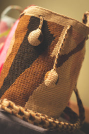 ISASHI MINI WAYUU BAG - Camel