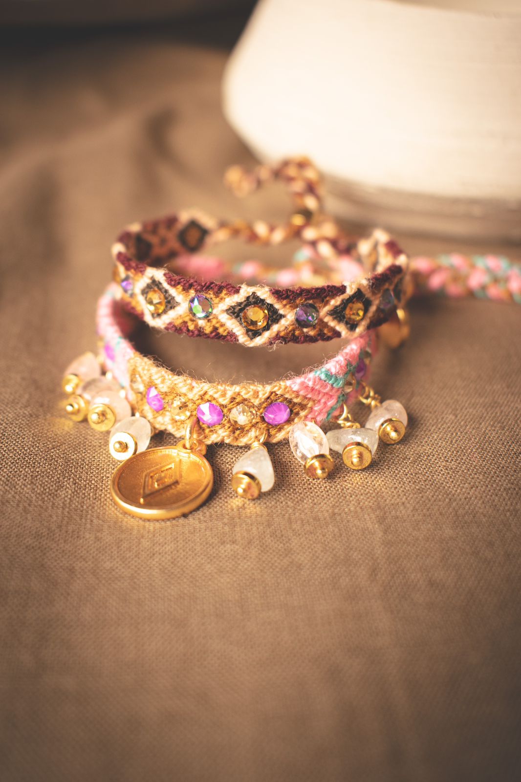 Kalepsu Wayuu bracelet - Barbie