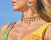 Wayuu Jolotsü  Earrings - Green