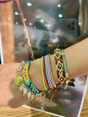 Miyuki Bracelet Stack - Rainbow