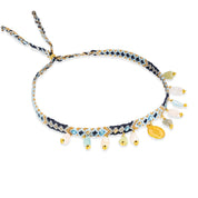 CHOKER WAYUU  Kalepsu - Beach Blue