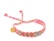 coral - Wayuu Set x 4 bracelets