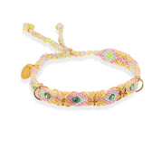 coral - Wayuu Set x 4 bracelets