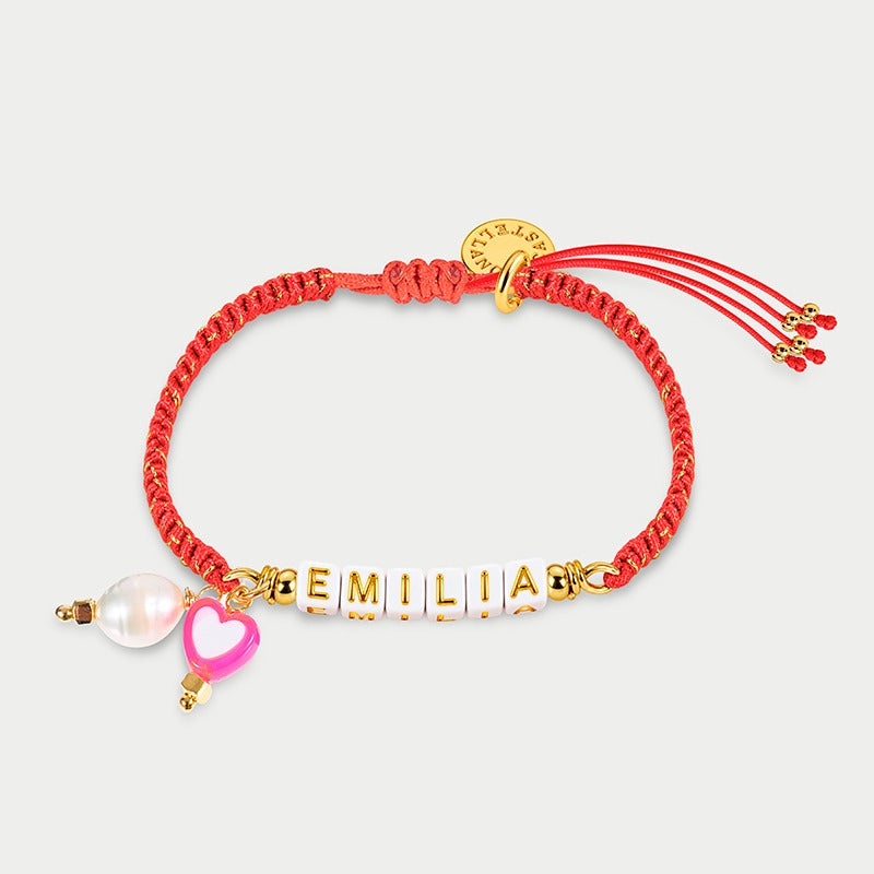 Red Personalized Bracelet – Make It Yours