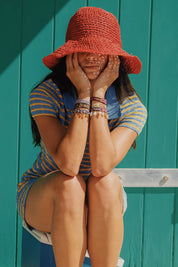 Kalepsu Wayuu bracelet - Lilac