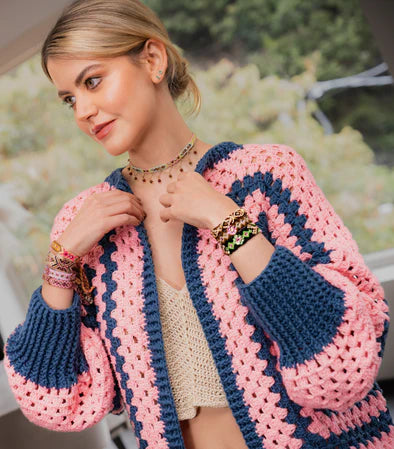 Amanecer Boreal - Crocheted Cardigan (pre-order)